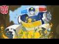 Transformers Italiano | Griffin Rock sotto stretta sorveglianza | Rescue Bots | S2 Ep.14 | Episodio