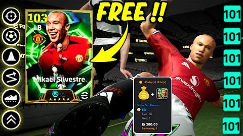 Free Epic Mikael Silvestre Best Training Guide 🥶 || efootball 2026 ✨
