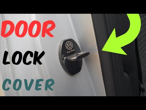 Door lock cover install 