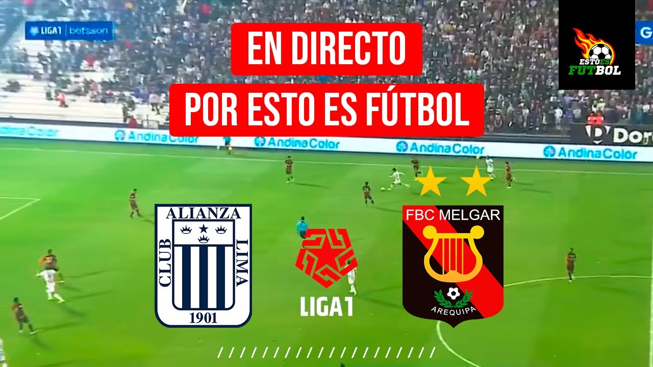 ¡ALIANZA BICAMPEÓN! 🏆🎉 ALIANZA LIMA 2 VS 0 FBC MELGAR EN VIVO 🔴 GRAN ...