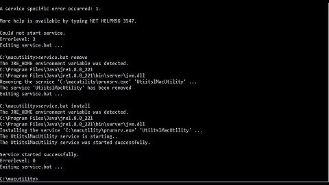 Uti Mac Utility Installation error - Acces is Denied,  Service Already Started& Error2 [100% Solved]
