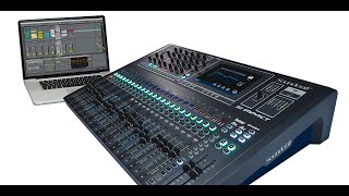Liberando a via auxiliar para o músico fazer o seu retorno na Soundcraft Si impact usando o HiQnet.