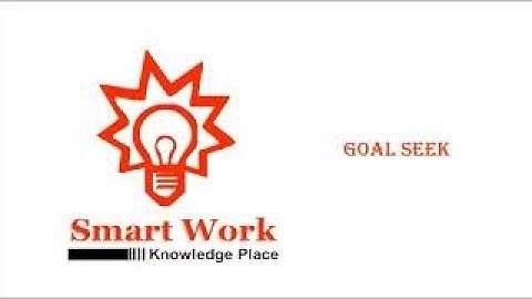 How to use Goal Seek in Excel in Hindi