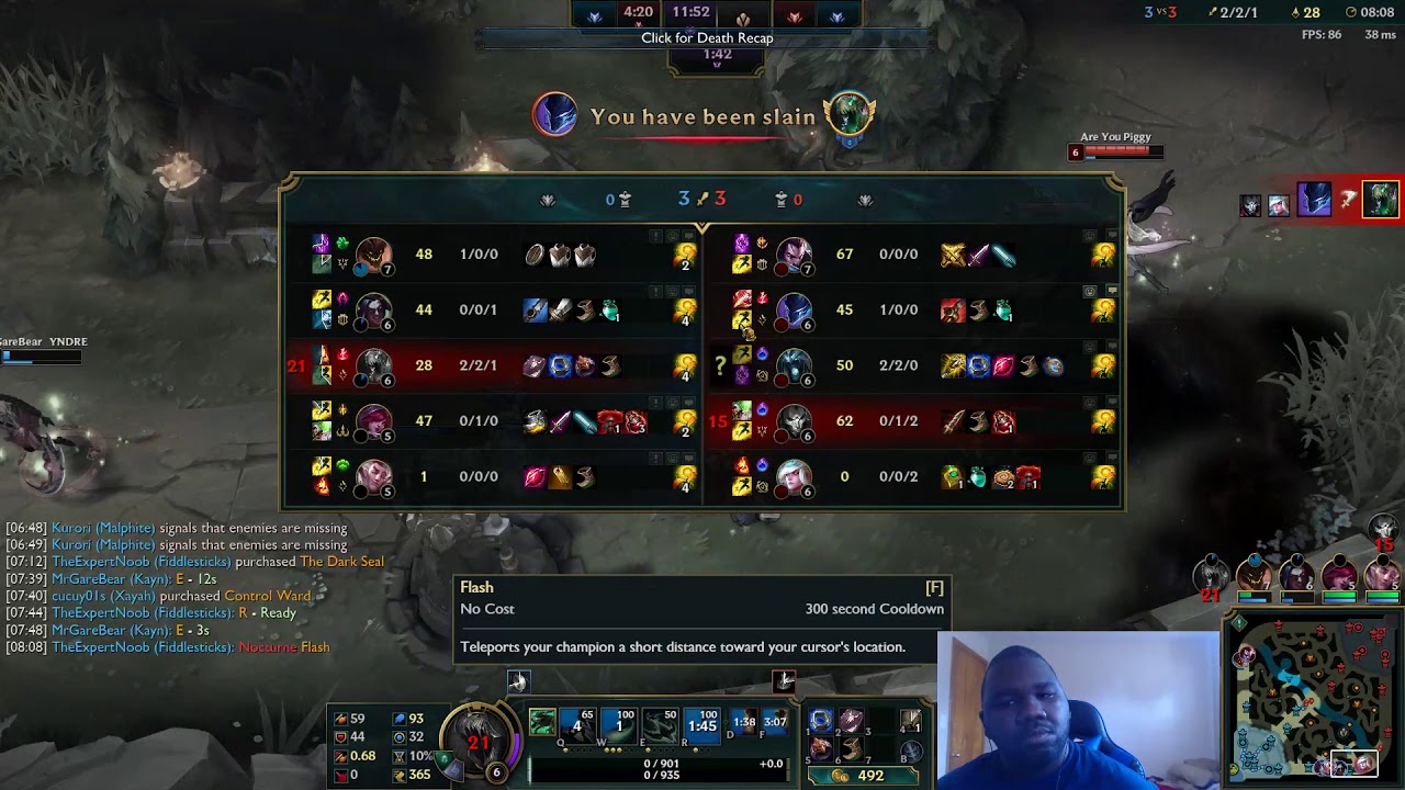 Fiddlesticks Mid Lane  Promo game from gold 4 to gold 3