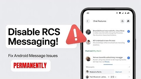 How to Turn Off RCS Messaging in ANY Android Phone (2025)