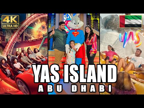 YAS Island Abu Dhabi Vlog | 4K | Dubai Trip Guide