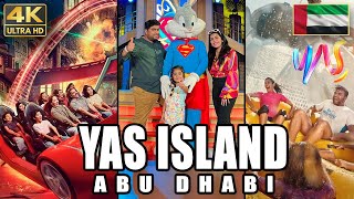 YAS Island Abu Dhabi Vlog | 4K | Dubai Trip Guide