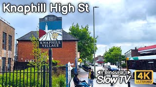 Walking Knaphill High Street, Surrey, UK  Slow TV