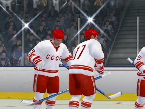 Суперсерия СССР Канада 1972 в NHL 06 EA Sports.