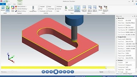 Chamfer 2D _Drawing & ToolPath Mastercam-For beginners