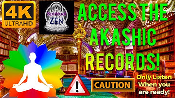 Meditation Music to Access The Akashic Records! (Warning! Only Listen When You Are Ready!)