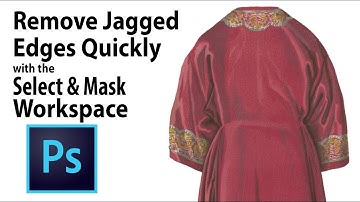 Sharpen Jagged Edges Quickly in Photoshop with Select & Mask