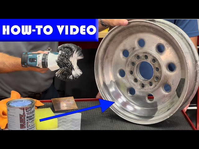How to Polish Dull Aluminum Wheels to a Mirror Finish in