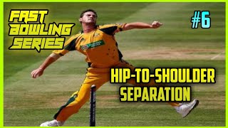 Hip-to-Shoulder Separation| Fastbowling Technique Series| Fastbowling Addicts