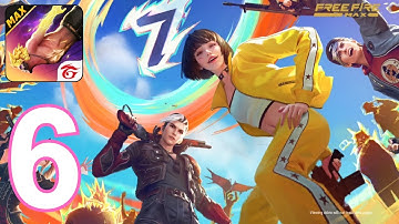 Free fire Max - gameplay walkthrough | part 6 - 17 kill Booyah (iOS, Android)