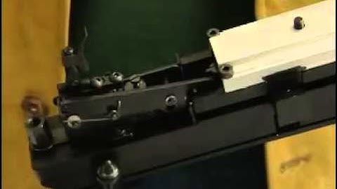 Operaciones BSA: ajuste del gatillo (BSA operations: trigger adjustments)