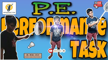 My PE Performance Task: Badminton (Video #5) | HellowVlog_PH