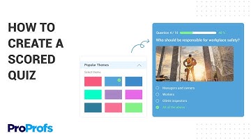 How to Create a Scored Quiz