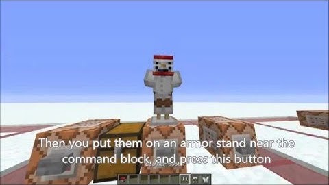 Minecraft - Custom Armor And Heads On Mobs Tutorial | Command Block Advent Calendar [Day 5]