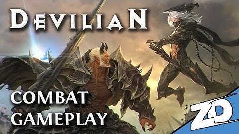 DEVILIAN Combat First Look - Good ARPG Combat in an MMO?! - Evoker + Dungeon Gameplay (1080p 60fps)