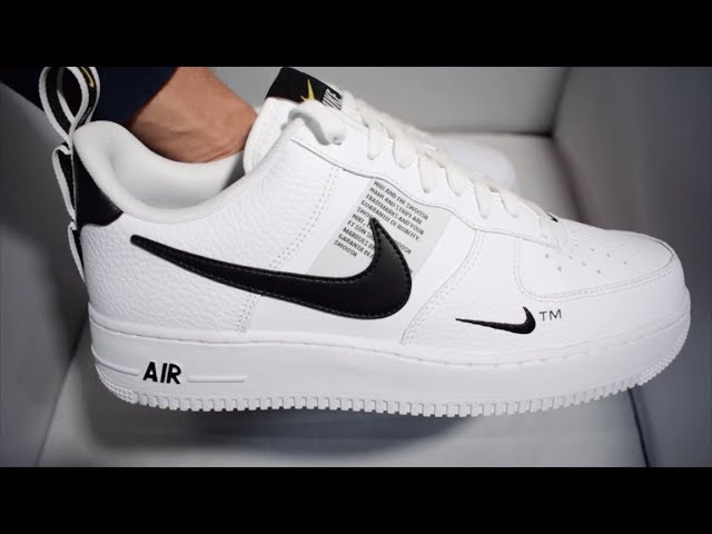 Nike Air Force 1 Low Utility White Black  Nike shoes air force, Nike air  force black, Nike air force white