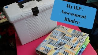 IEP or Assessment Binder