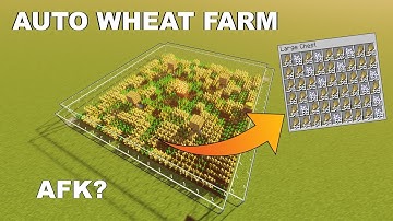 1.16+ EASY Automatic Wheat Farm Villager Crop Farm Tutorial 200+ PER HOUR