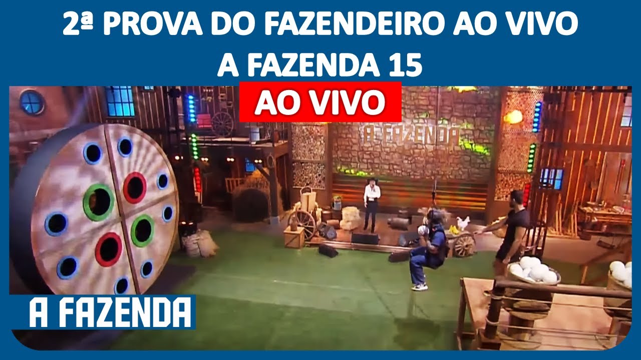 A FAZENDA AO VIVO AGORA 24 HORAS: QUEM GANHOU A PROVA DO FAZENDEIRO? Veja  resultado em tempo real