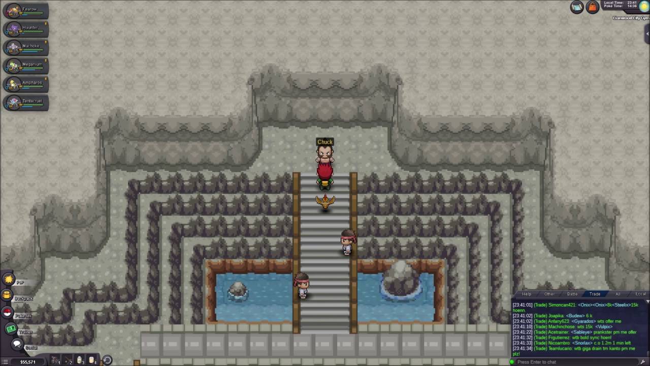 Pokemon Revolution Complete Johto walkthrough 17 vs the 5th Gym YouTube