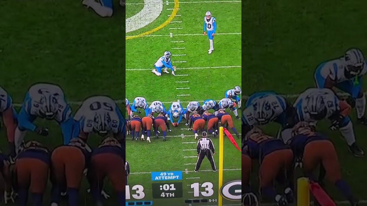 Carolina Panthers vs Green Bay Packers live 😱 