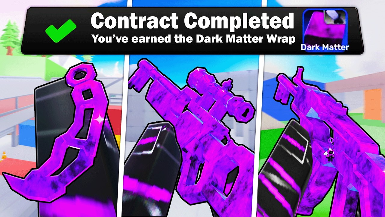 Unlocking EVERY DARK MATTER Wrap in Rivals! - YouTube