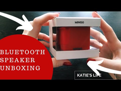 Miniso Bluetooth Speaker Unboxing | მინისოს ბლუთუზ დინამიკი