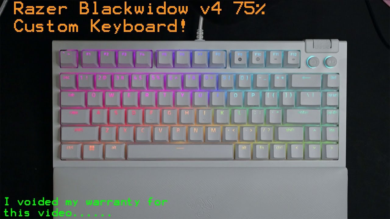 Razer BlackWidow V4 75% keyboard review: Changing the game