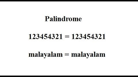 java for beginners episode 11(palindrome)