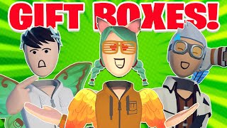 Opening Gift Boxes With Rec Room YouTubers!