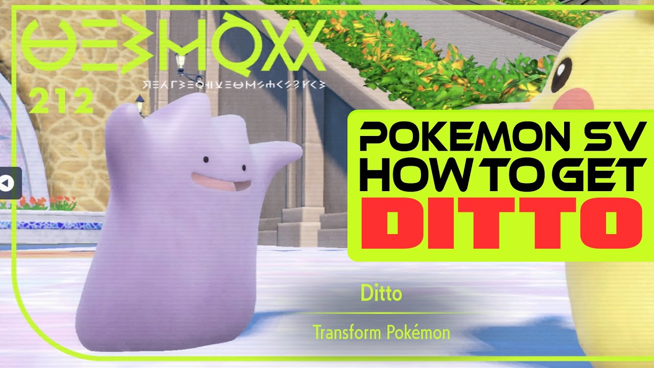 Ditto location in Pokémon Scarlet and Violet: Where to catch Ditto