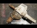 1964s electric drill restoration  very old toshiba drill restoration