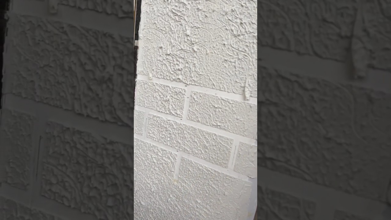 New brick wall design exterior #shorts #youtubeshorts #walldesign #wallputty