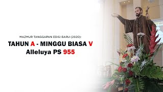 Mazmur Tanggapan Minggu Biasa V - 5 Febuari 2023 | Tahun A