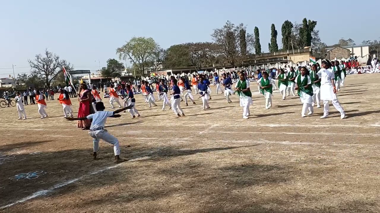 74th Republic day celebration at Taluk ground Bailhongal