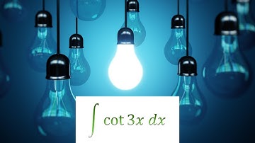integration of cot 3x