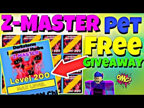 Ninja Legends Z Master Free Pet Giveaway Max Level 200 Roblox Live Youtube - another roblox pet giveaway ninja legends youtube