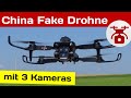 Drohne für 30 Euro auf TEMU gekauft das kann die Fake Drohne aus China K6 K6MAX KY605pro