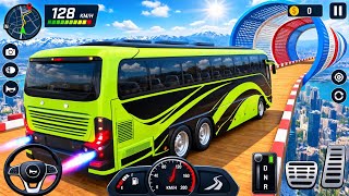 Bus Stunt Driving Simulator Gameplay – Extreme Bus Stunts & Mega Ramp Challenge! screenshot 3