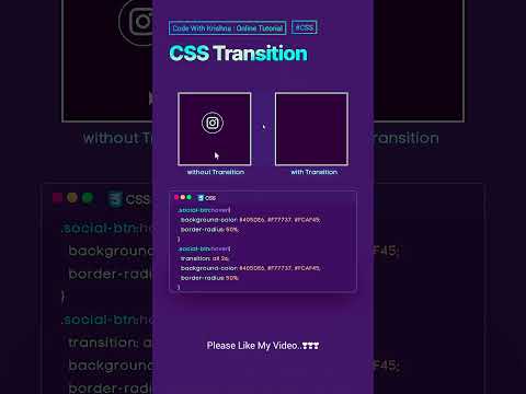 Every Web Developer Should Know This Features - CSS Transition