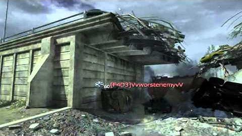 MW3 Game Clip - Dythronize: Awesome Throwing Knife Kill on Interchange