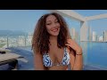 Asmr by the pool  whispers  water sounds for sleep in vietnam