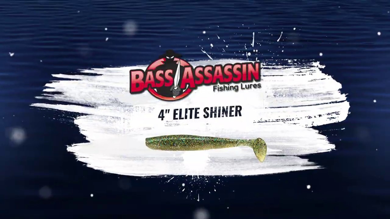 Bass Assassin 4 Elite Shiner am Jig - Unterwasservideo 