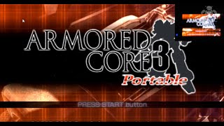 Armored Core 3 Porable Playstation Vita Psp Youtube