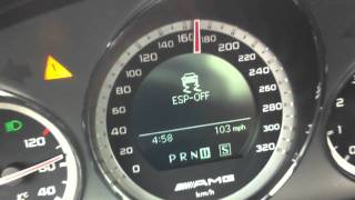 Mercedes Benz C63 AMG - 0-200 km/h in 13,7 Sec - acceleration